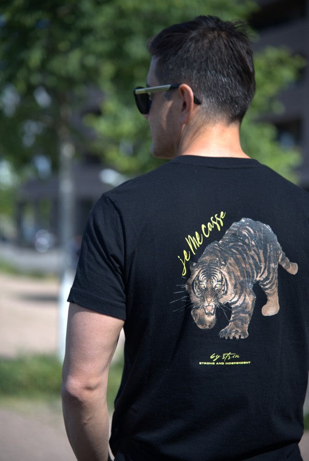 TIGER - JE ME CASSE TEE Schwarz