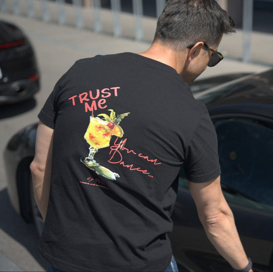 COCKTAIL - TRUST ME YOU CAN DANCE TEE Black