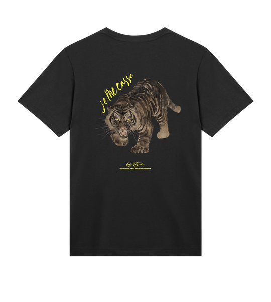 TIGER - JE ME CASSE TEE Schwarz