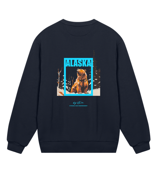ALASKA BEAR - BABY BLUE FRAME Black