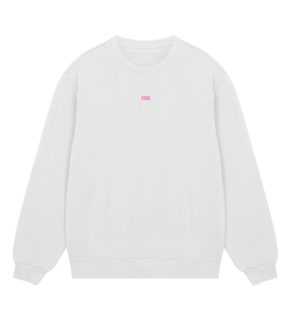 CROCO ROSE - YEUX MENTHE Blanc cassé