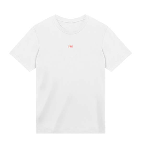 FLAMINGO - RECHTECKIGES ROTES T-SHIRT Off White